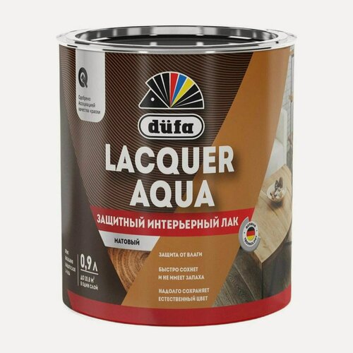 Изображение товара Лак защитный интерьерный Dufa Lacquer Aqua матовый (0,9л)