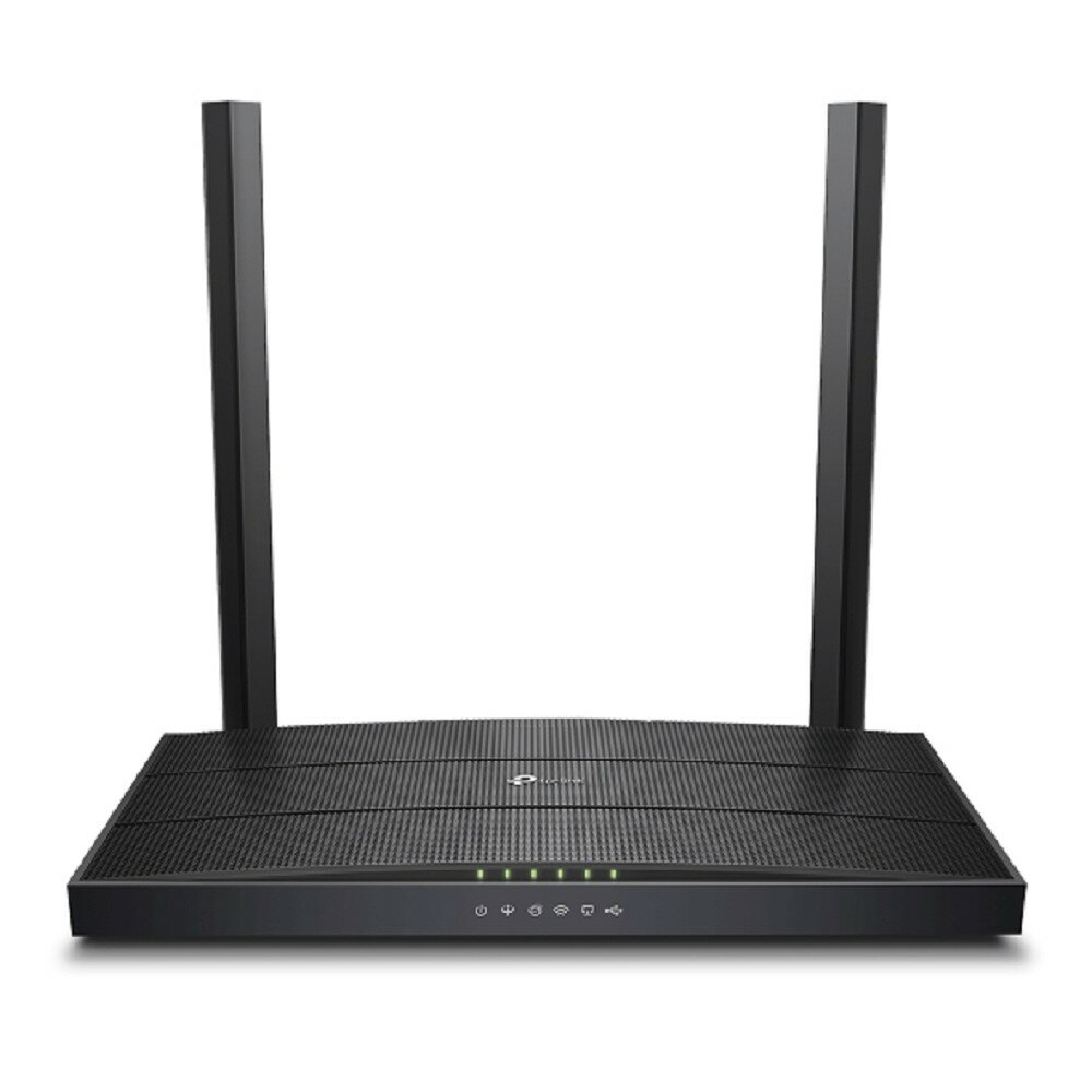 TP-Link Wi-Fi Роутер Archer VR400 VDSL ADSL, AC1200, 1xRJ11, 4xRJ45 1Гбит с, 1xUSB, двухдиапазонный