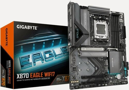 Изображение товара Материнская плата Gigabyte X870 Eagle WiFi7, сокет AM5, DDR5, ATX