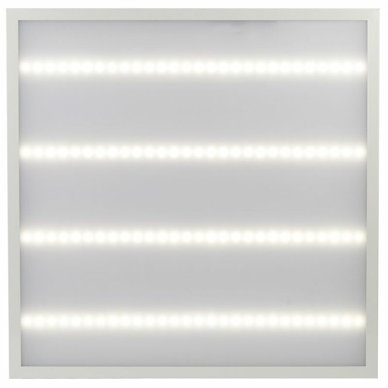 Светильник Эра светодиодный, 48 Вт, 4200 Лм, 6500К, матовый с проводом (Б0035360)