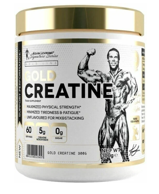 Kevin Levrone Gold Creatine, креатина моногидрат порошок, 300 г. — фото 1