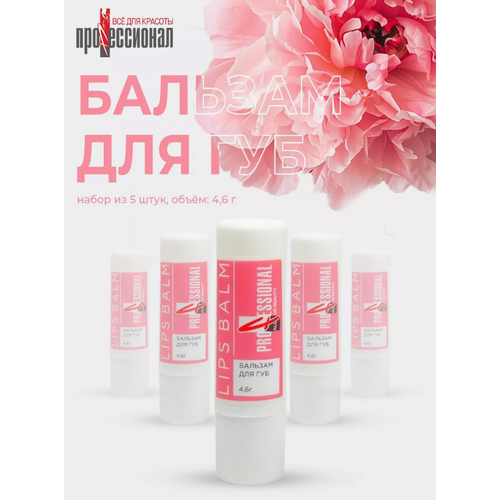 Набор Бальзам для губ Профессионал 5 шт