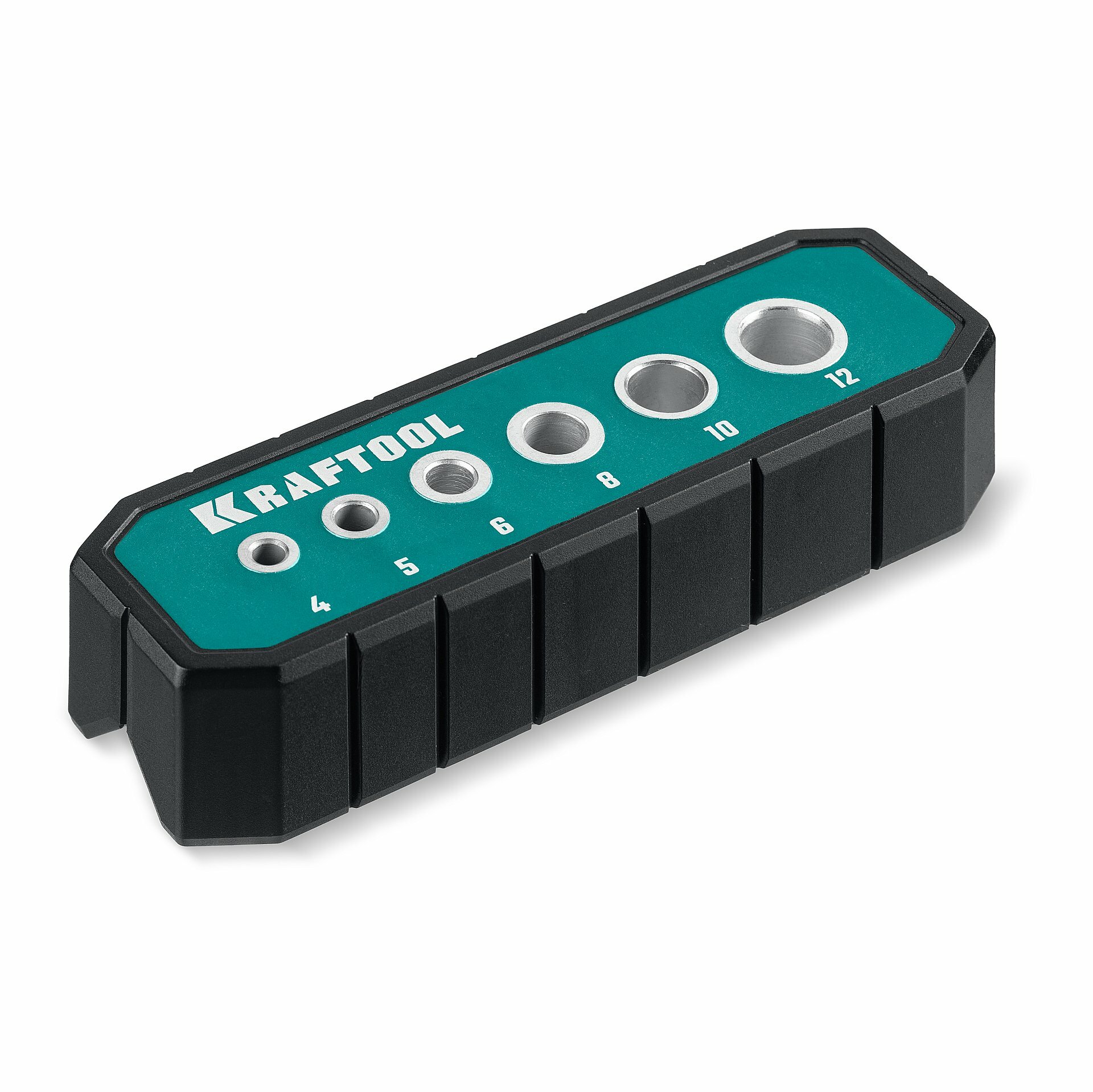 KRAFTOOL Woodsniper 121 6 отверстий 4 - 12 мм кондуктор для сверления под углом 45° и 90° (30073)
