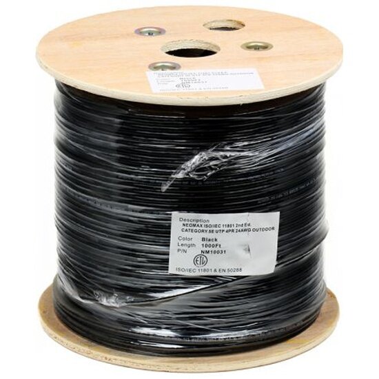 Кабель Neomax UTP [NM10031] cat.5е 4 пары (305 м) 0.51 outdoor (на катушке) Медь