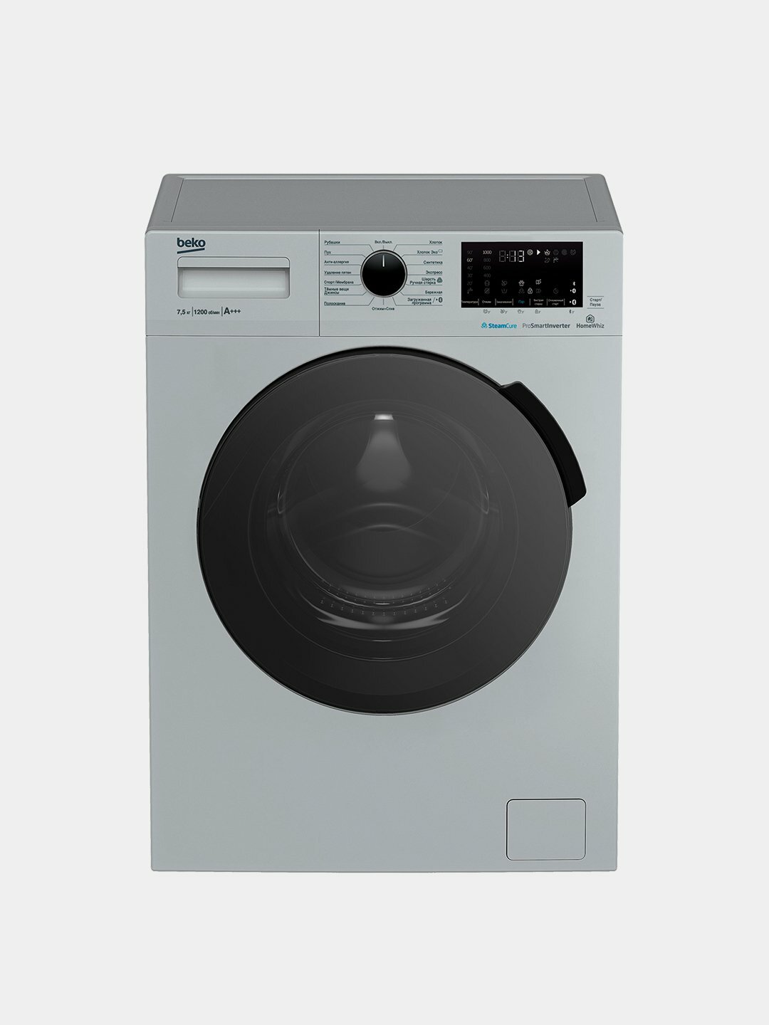 Стиральная машина Beko WSPE7H616S Invertor 7.5 кг