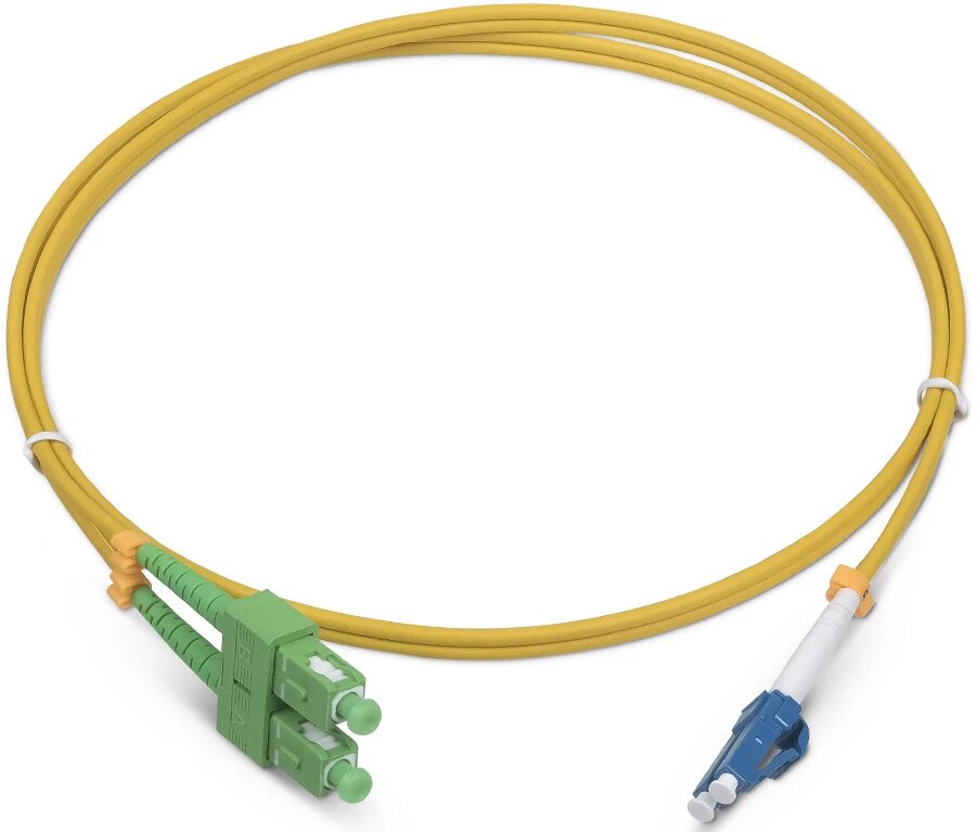 Патч-корд Cabeus 2м (FOP(d)-9-SC/APC-LC/UPC-2m)