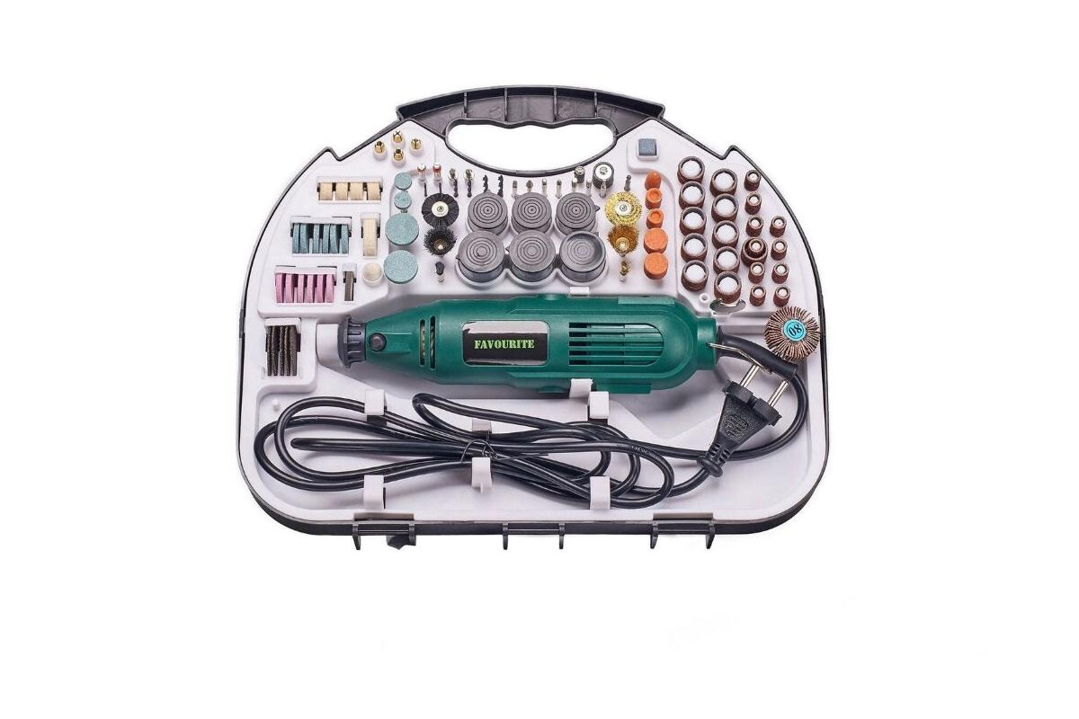 Гравер Favourite FGM 170FS 170 Вт 2.4-3.2 мм 10000-35000 об/мин гибкий вал