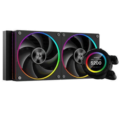 Кулер для процессора ID-Cooling SL240 XE Black (All sockets, TDP 300W, PWM)