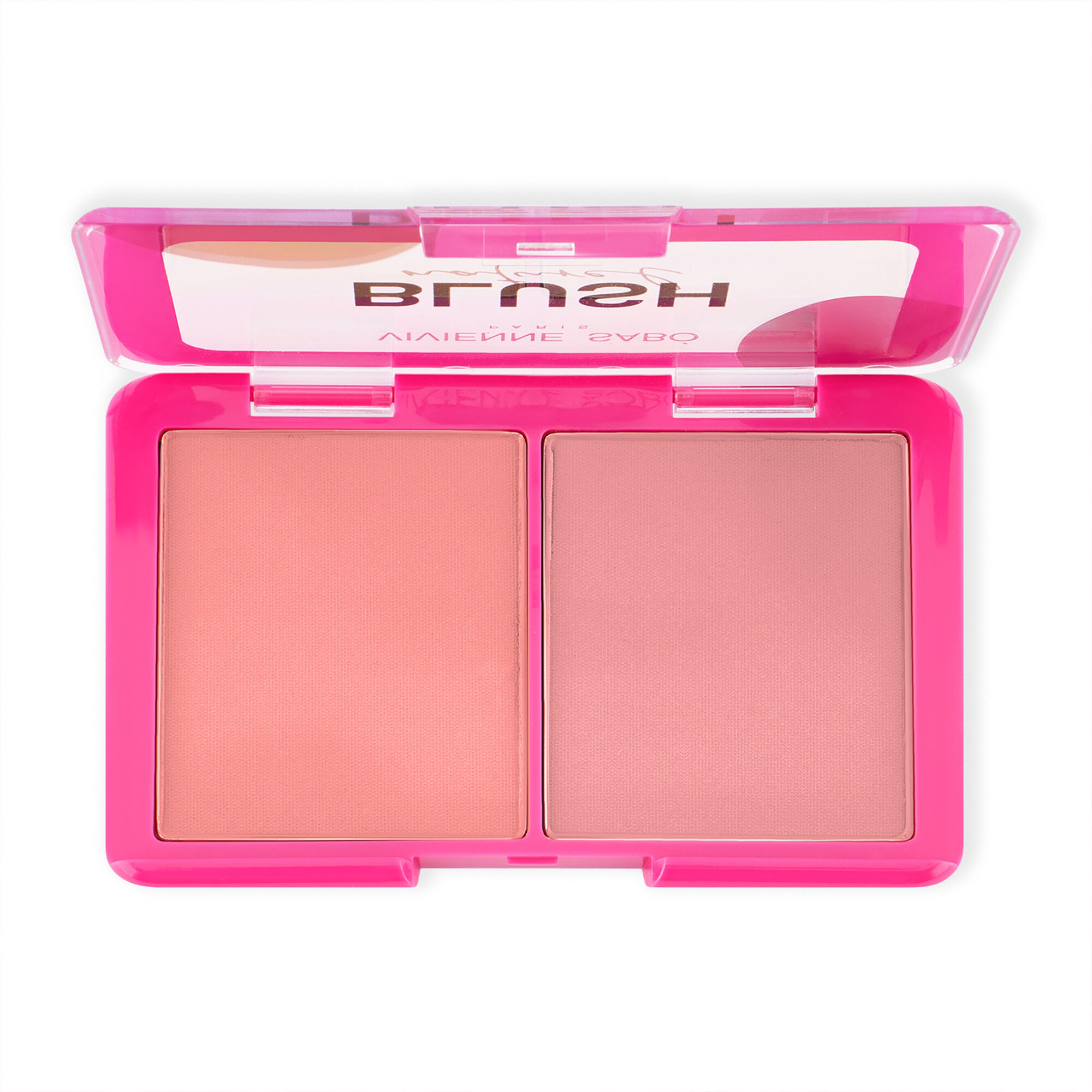 VIVIENNE SABO Палетка румян для лица 2 в 1 Naturel 01 румяна сухие матовые 6г — фото 1