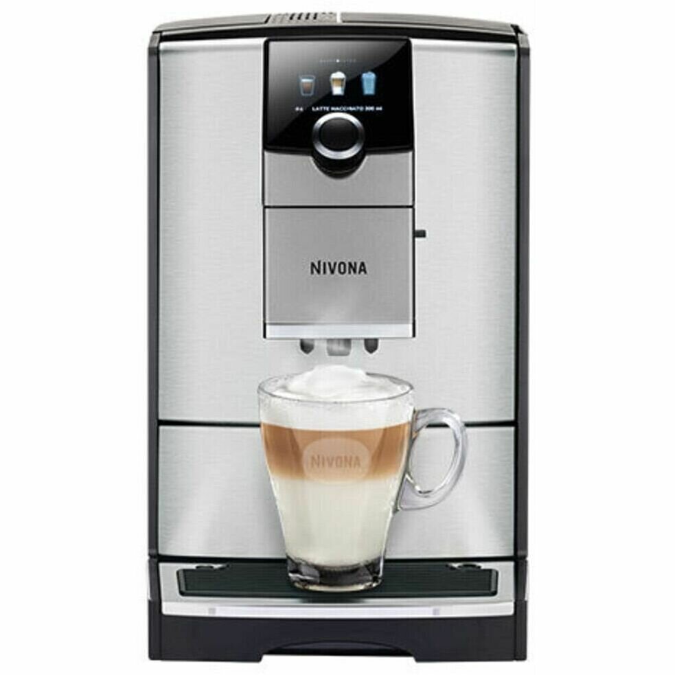 Кофемашина Nivona CafeRomatica NICR 799 серебристый/черный