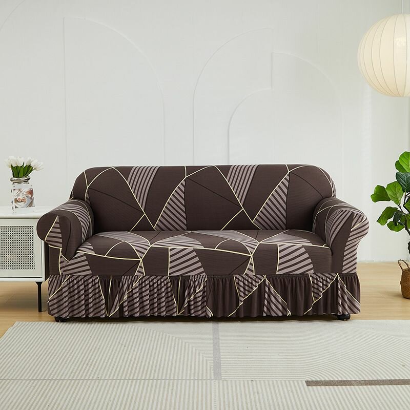 Чехол на местный диван. Чехол на двухместный диван с подлокотниками