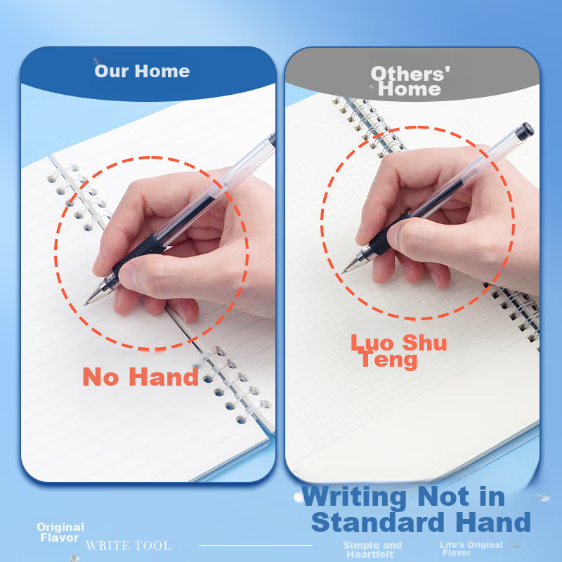 Изображение Chenguang (M&G) Stationery, A5 Loose-Leaf Notebook, Spiral Notebook, Simple Notebook, High-Quality, Slim, Journal, Soft Copy, Vocabulary Notebook, English Notebook, Ruled, 1 Book, XA5691