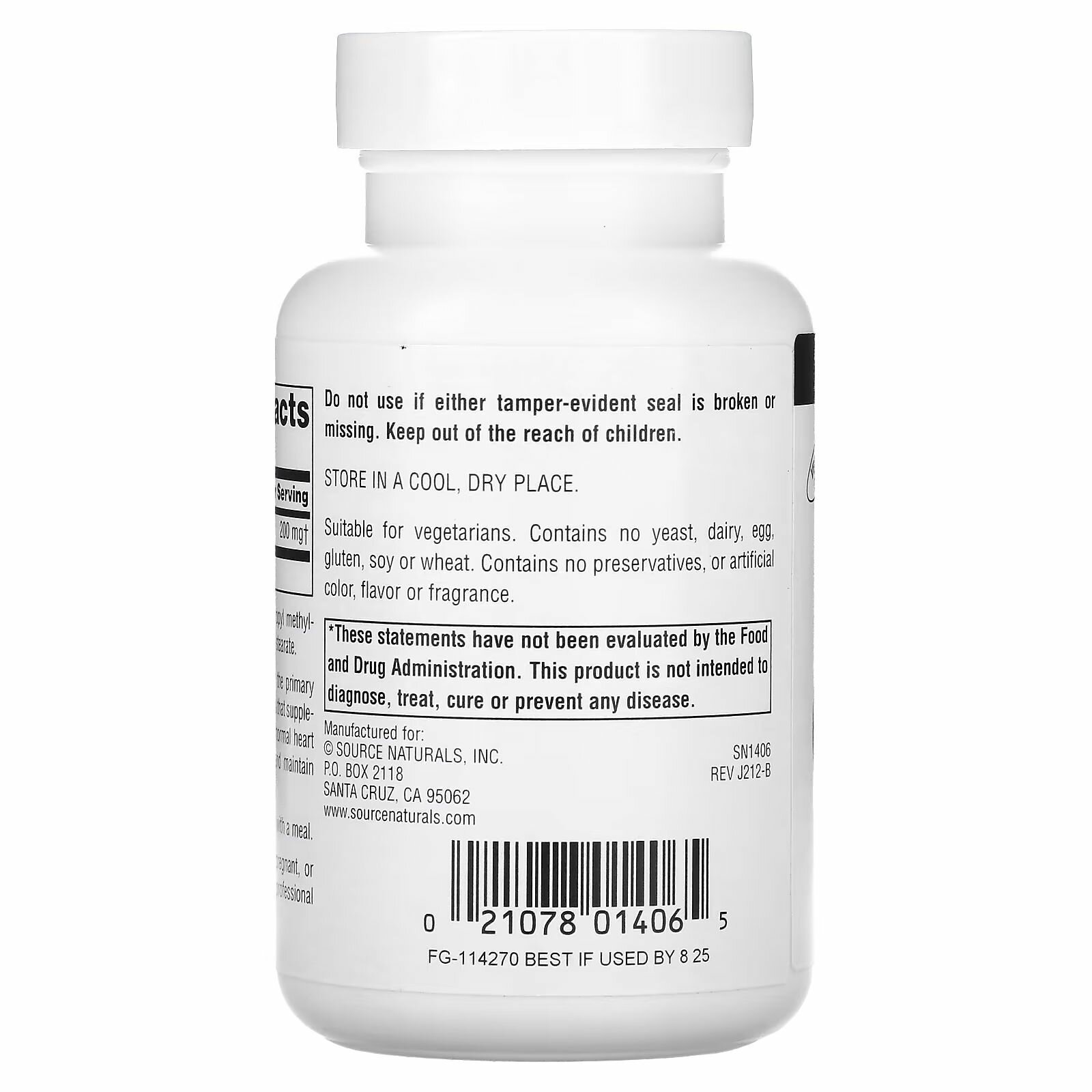 Коэнзим Q10 Source Naturals, США, 60 капс, 200мг, восстановление и работоспособность — фото 1