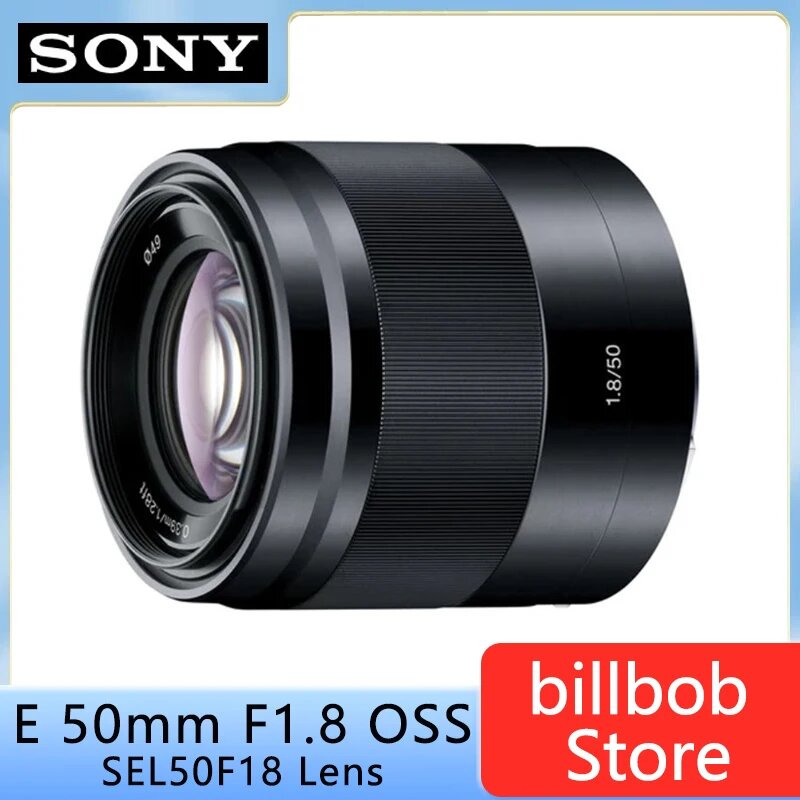 Объектив Sony 50mm f/1.8 OSS (SEL-50F18) black — купить в