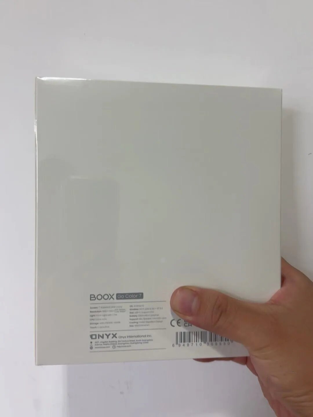 Onyx BOOX Go 7 Color Ebook Reader 4+64 ГБ белый — фото 1