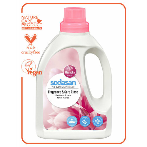 Sodasan Экологический смягчитель тканей кондиционер для белья Лайм 750 мл