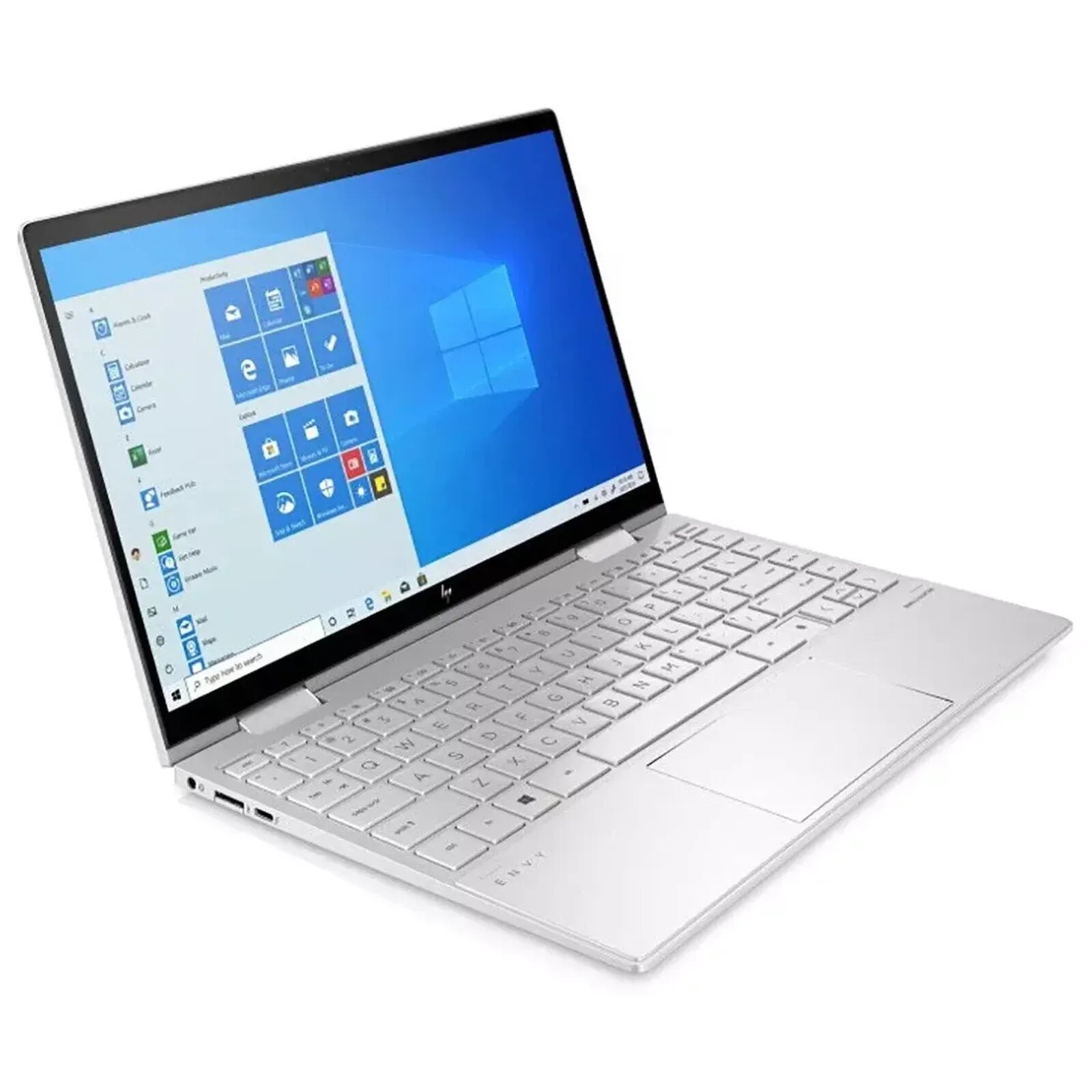 Ноутбук HP ENVY x360 13-bd0015ur FHD/ Touch/ Core i7-1165G7/ 16GB/ SSD 512GB / Windows 11 / 13.3", белый