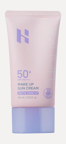 Изображение товара HOLIKA HOLIKA Солнцезащитный крем + матовая база под макияж Make Up Sun Cream Matte Tone Up SPF 50, 60 мл