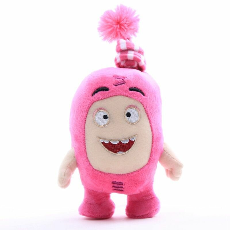Плюшевая игрушка Oddbods 18 см: Ньют, Бабблз, Пого, Зи, Джефф, Фьюз, Слик — идеальное сочетание веселья и комфорта