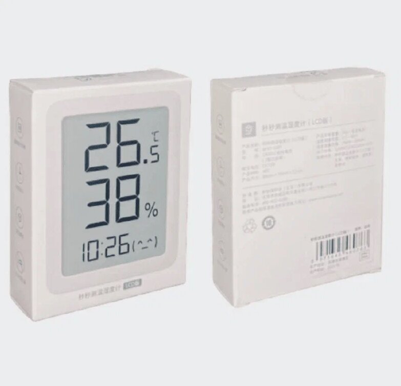 Датчик температуры и влажности Xiaomi Miaomiaoce Temperature And Humidity Meter LCD Version — фото 1