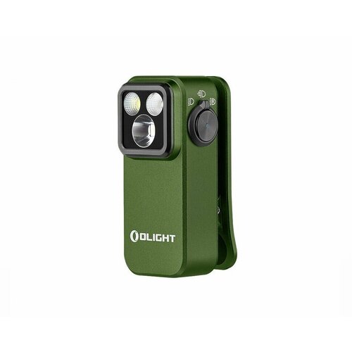 Фонарь Olight Oclip Pro OD Green, Li-ion 580 mAh, 120 метров, 500 люмен (Комплект)
