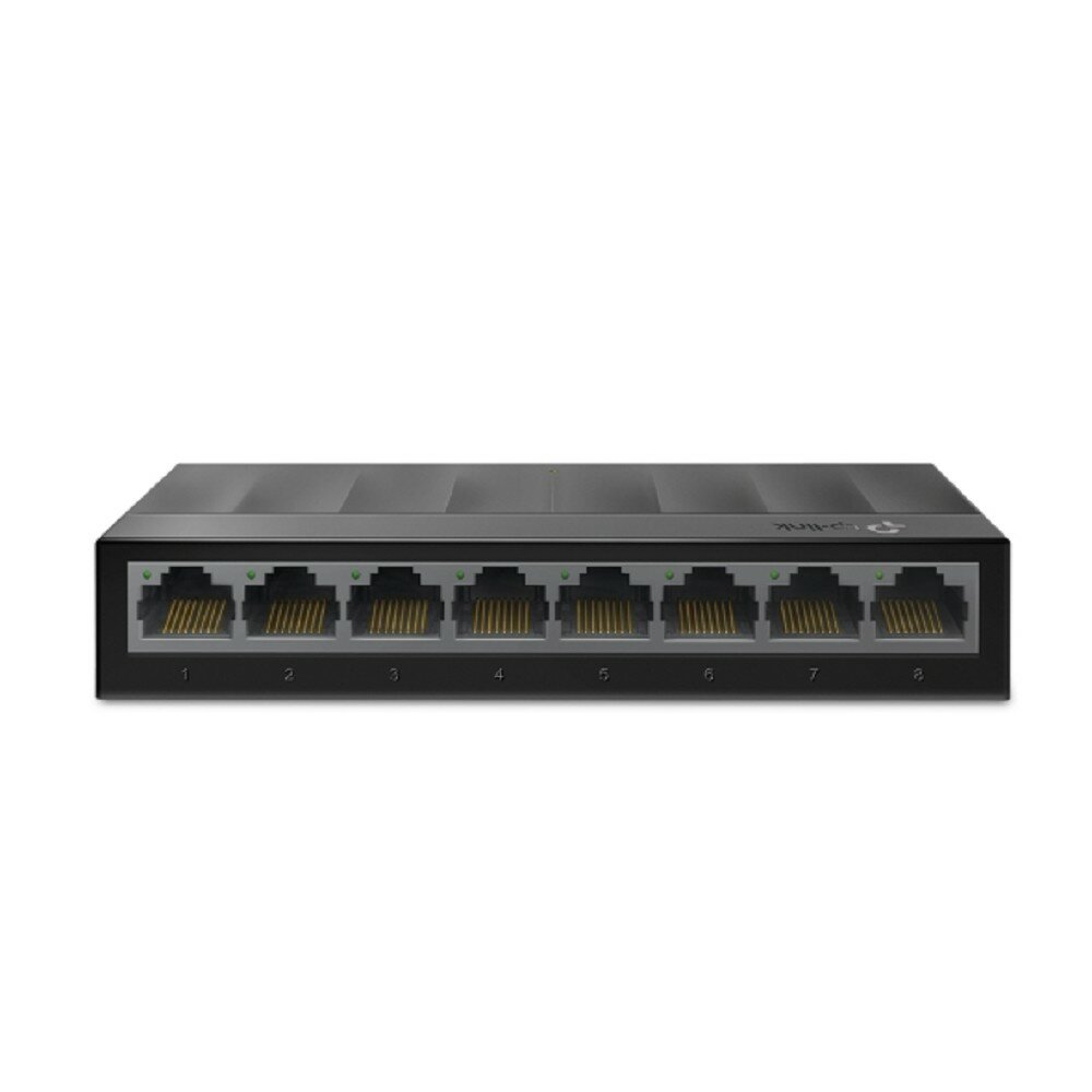 Tp-Link Коммутатор LS1008G гигабитный неуправляемый 8xRJ45, 1Гбит с, с поддержкой автосогласования и авто-MDI MDIX