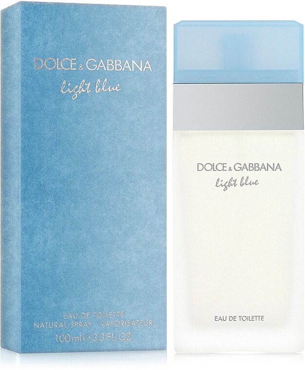 Туалетная вода Dolce & Gabbana Light Blue, для женщин, 100 мл