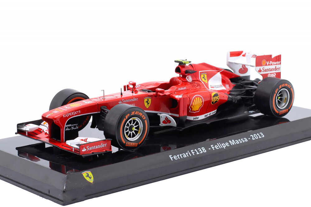 Модель коллекционная HOT WHEELS ELITE Ferrari F1 F138 #3 winner gp