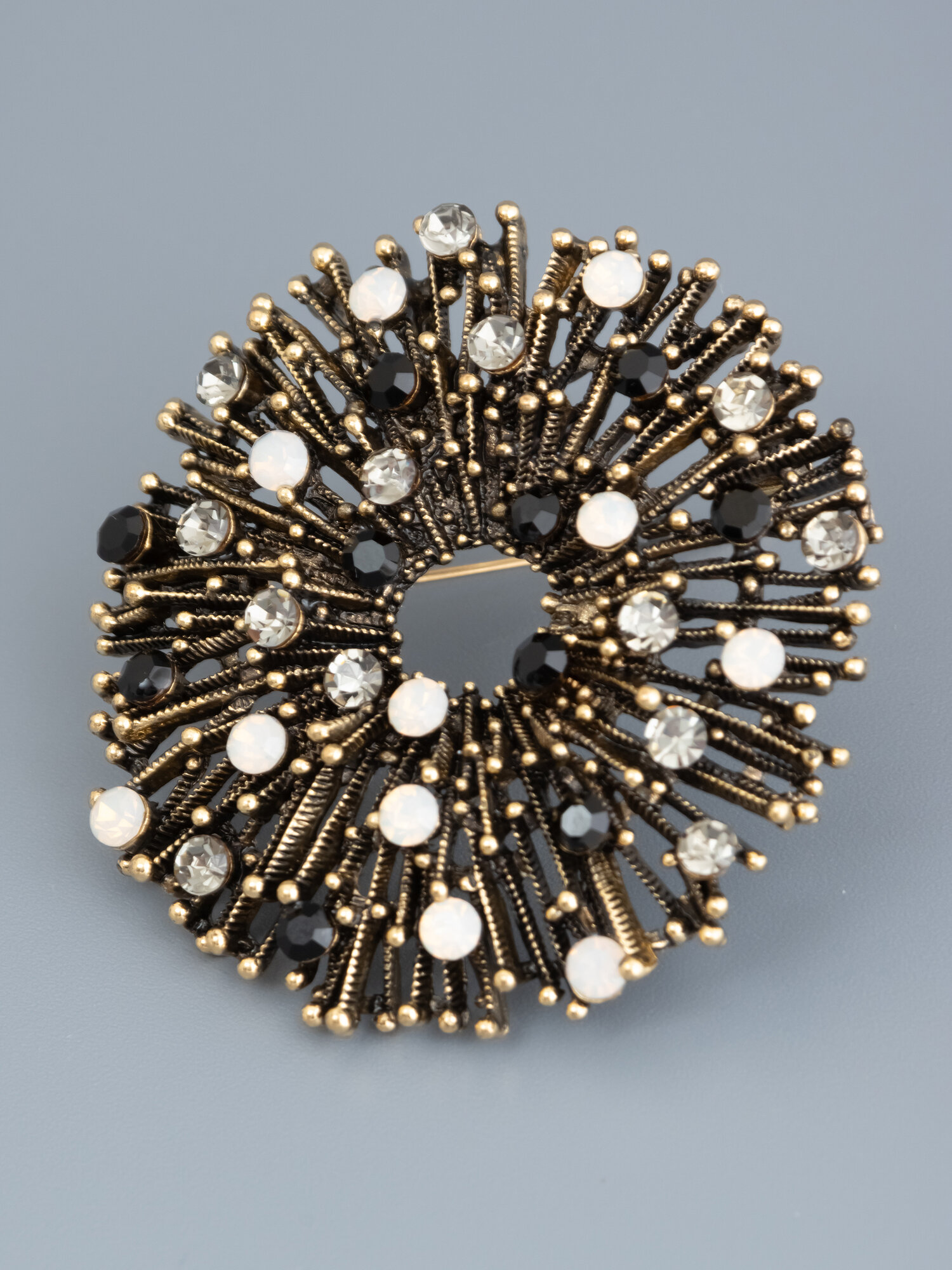 Брошь ЖемАрт, кристалл, 1 шт. — фото 1