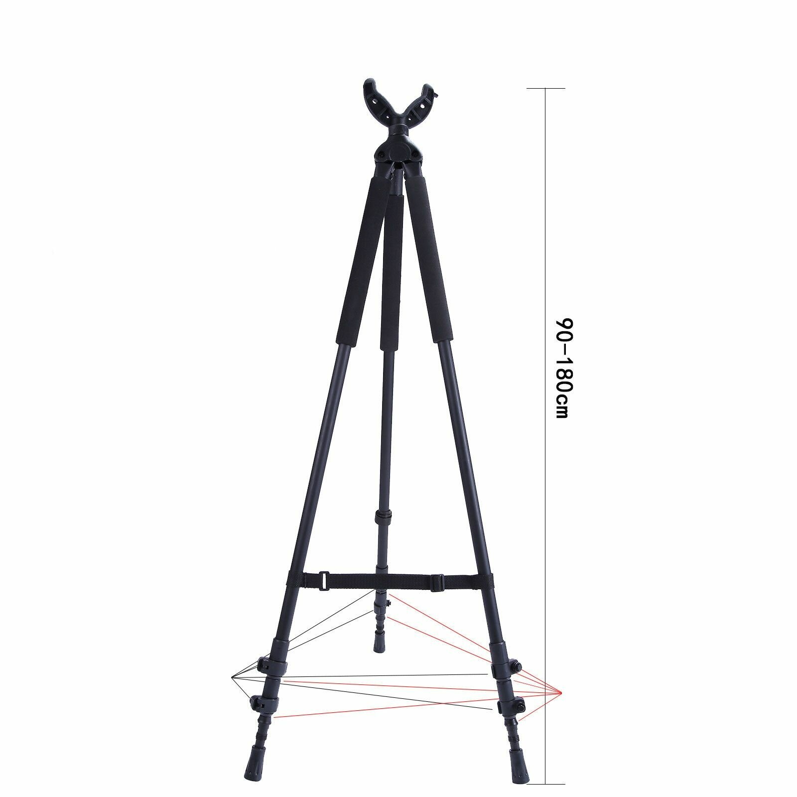 Тактический Штатив для Стрельбы из Алюминиевого Сплавa Максимальная Стабильность и Регулировка! — фото 1