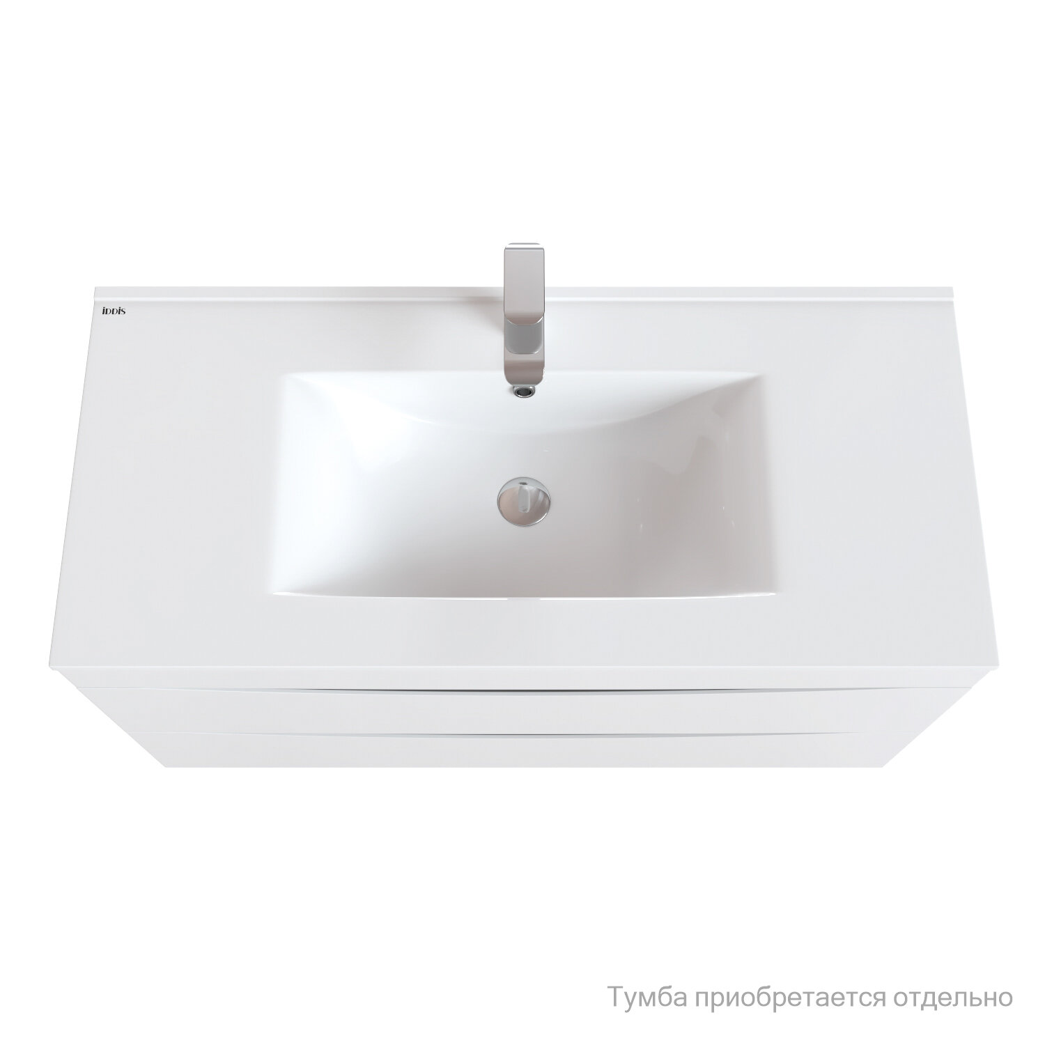 Раковина мебельная IDDIS Optima Home 100 см 0131000i28 эмаль