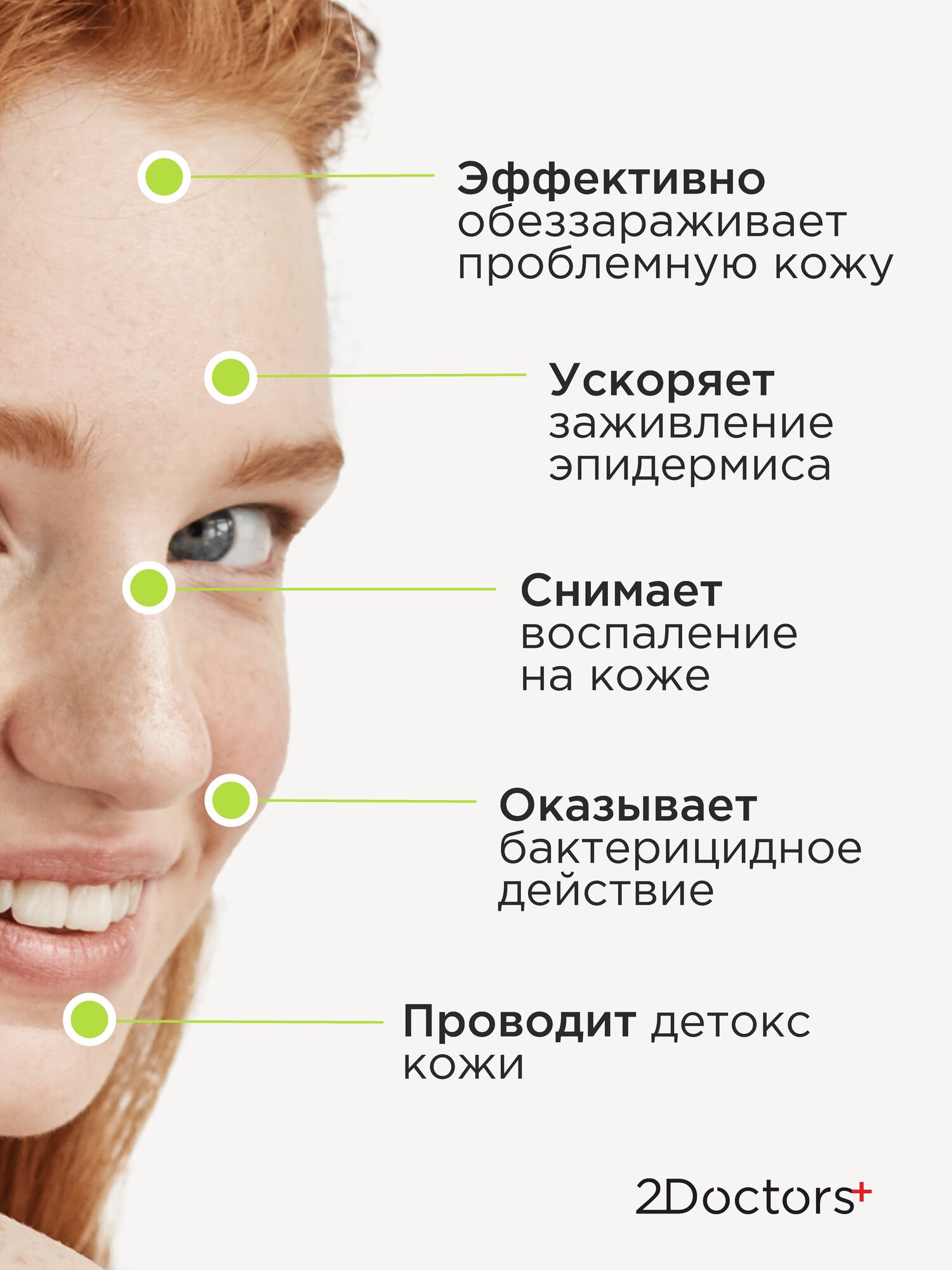 Препараты От Угревой Сыпи Тоник для лица от прыщей №14 "AHA кислоты + Цинк PCA" 2Doctors, 100 мл