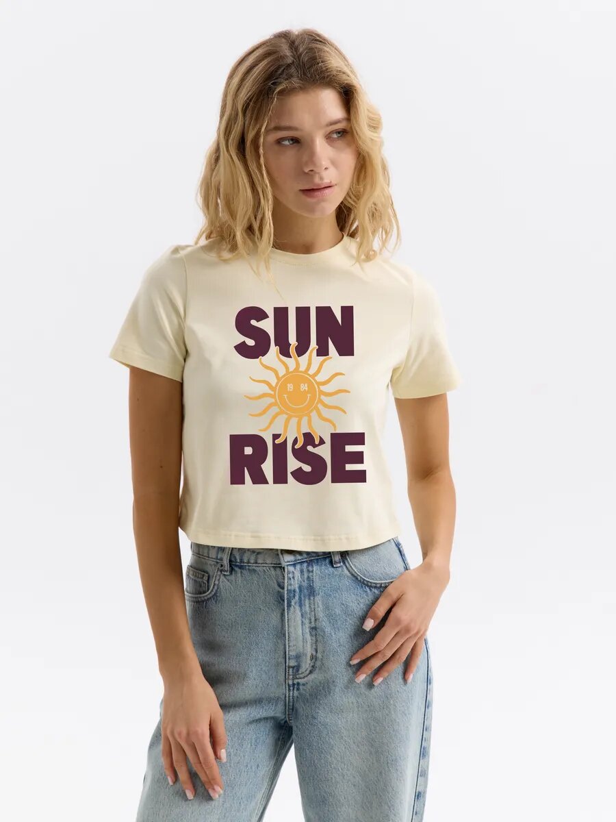 Футболка Телодвижения размер 170-84-90 (42) XS желтый