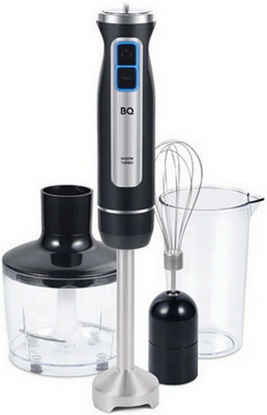 Погружной блендер BQ HB1233SS Black-Steel (Черный-Стальной)