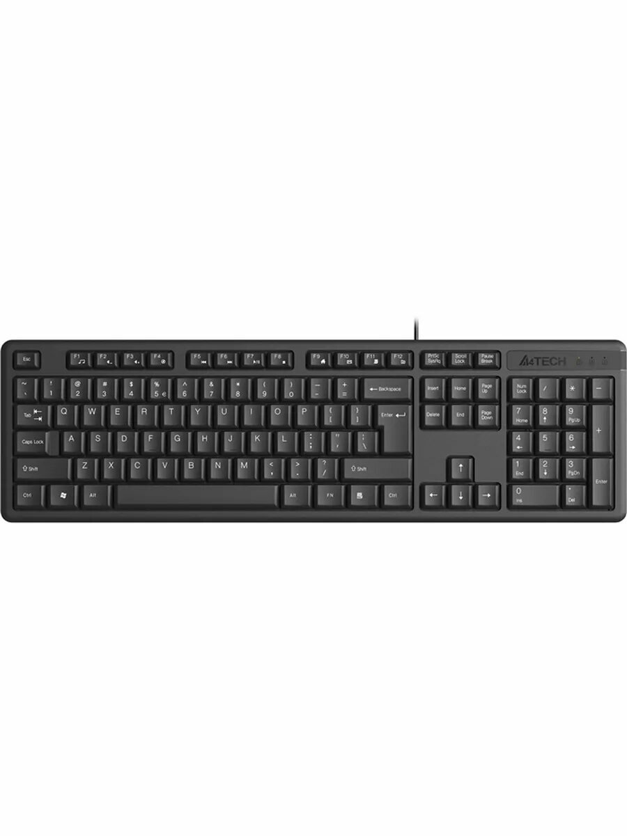 Клавиатура A4Tech KR-3 черный USB