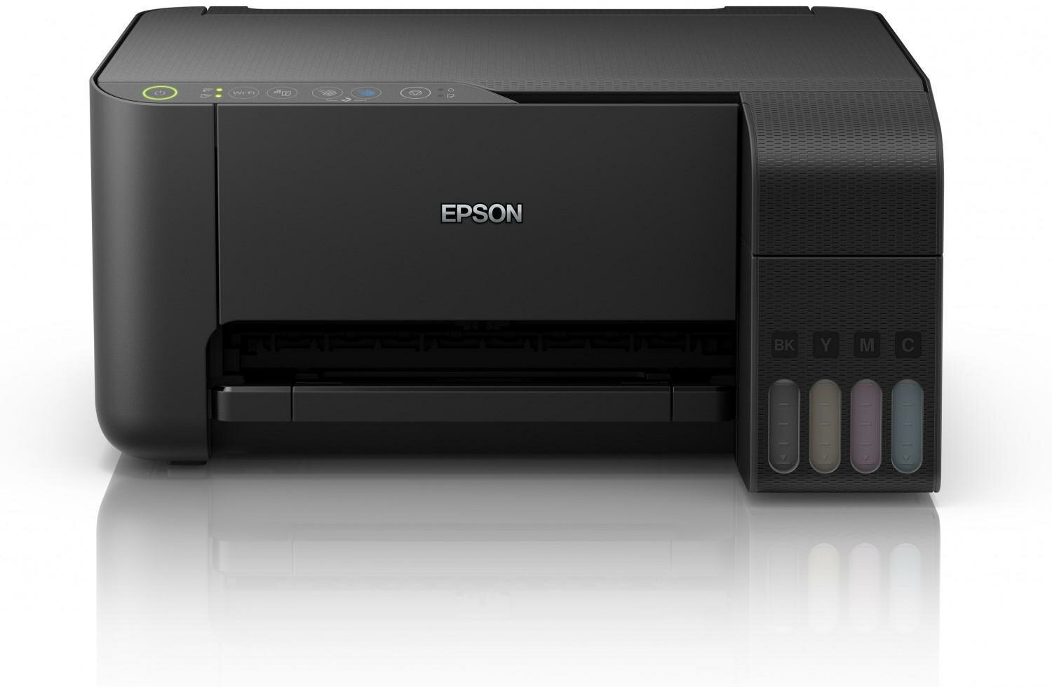 Струйное МФУ "Epson L3201", цветная печать, A4, для малого офиса