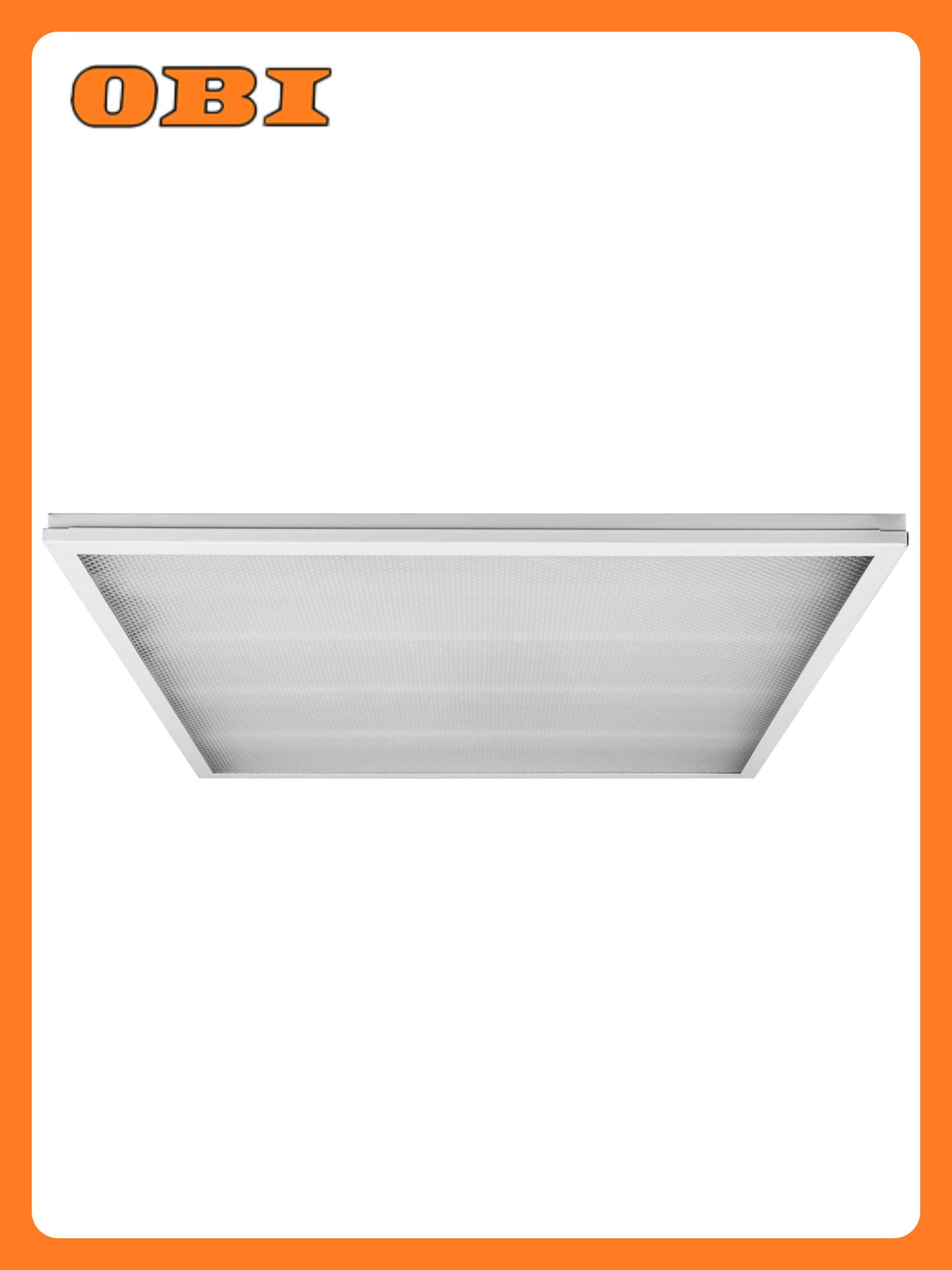 Панель LED 36 Вт 4000к призма c драйвером 59.5x59x2 см светодиодный