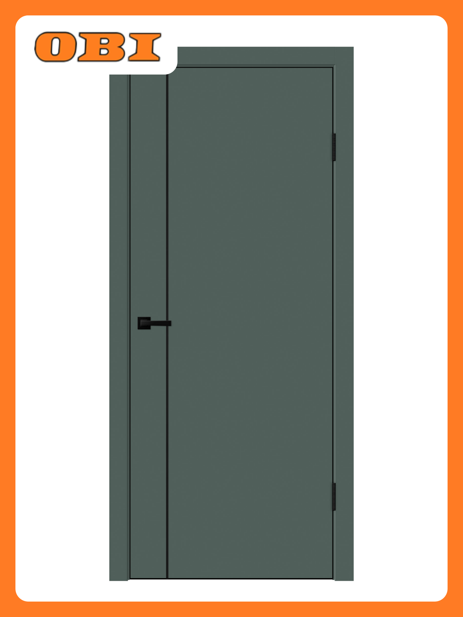 Дверное полотно VELLDORIS Барс М1 МДФ ДСП 700x2000мм яшма глухое с врезкой