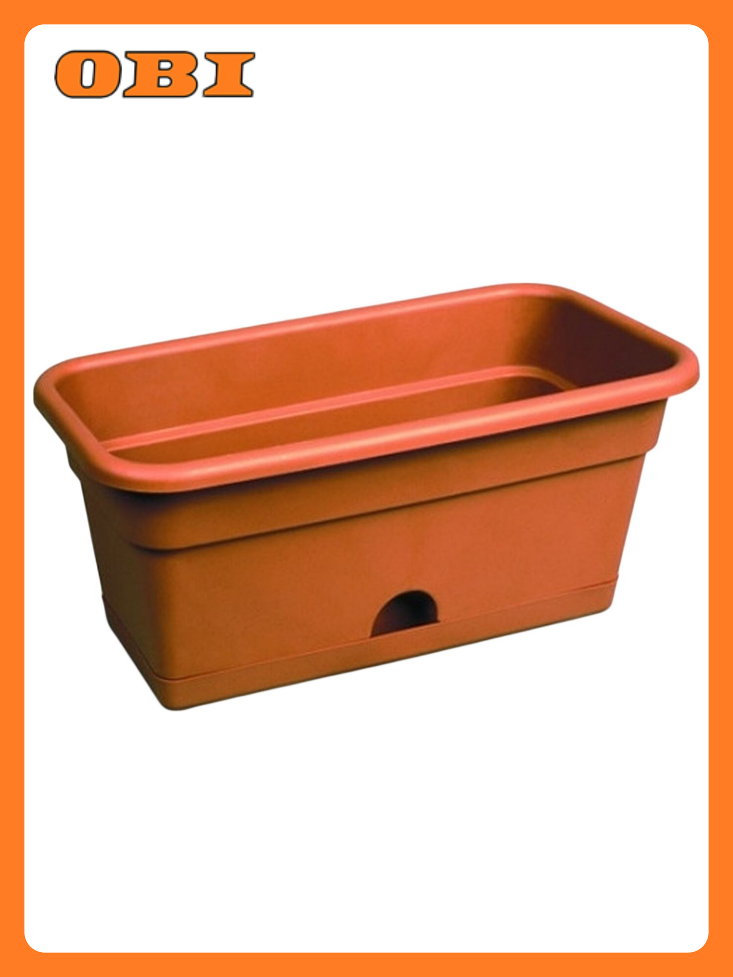 Ящик Darel 40х20х17см 8 л полипропиленовый терракот