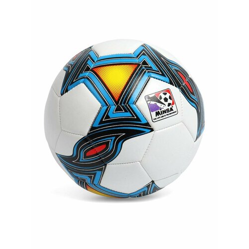 Мяч футбольный Minsa, р. 5 (TPU, резиновая камера, машинная сшивка)