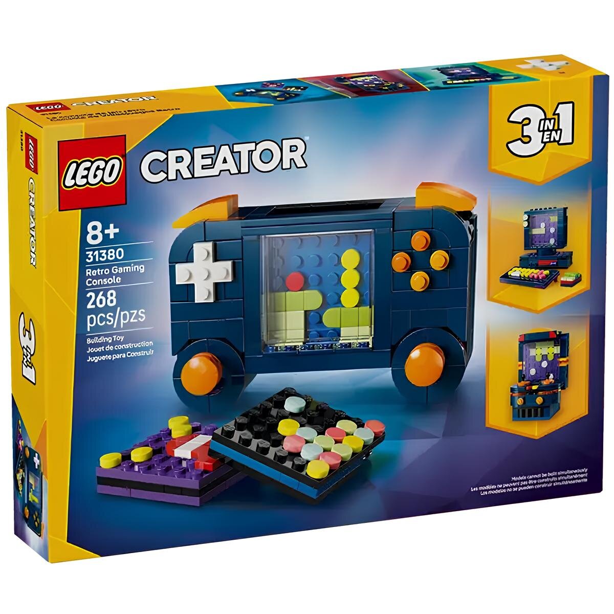 Конструктор LEGO Creator 31380 Ретро игровая консоль 3 в 1