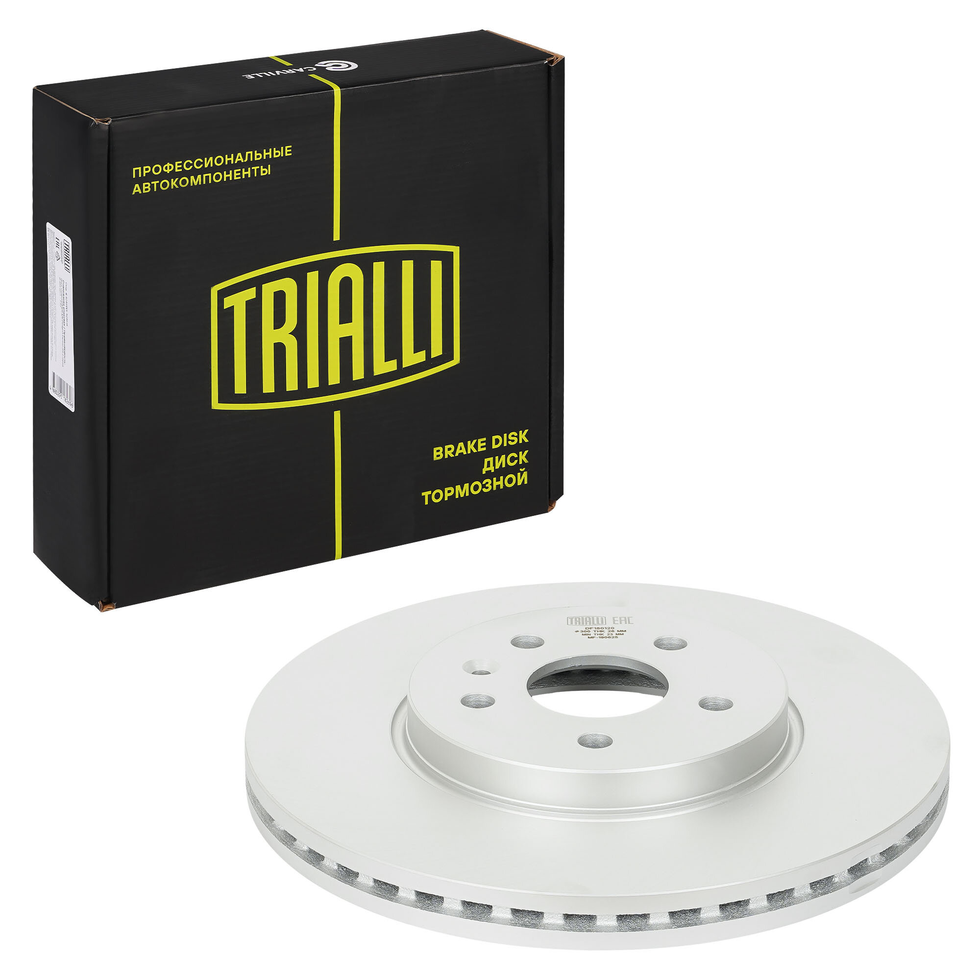 Диск торм. для Chevrolet Malibu 2 перед. d=300 (окраш) (DF 180120) — фото 1