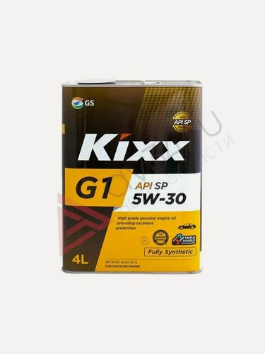 Изображение товара KIXX L210144TE1 Масло моторное KIXX G1 Plus 5W30 SN/CF 4 л синт.