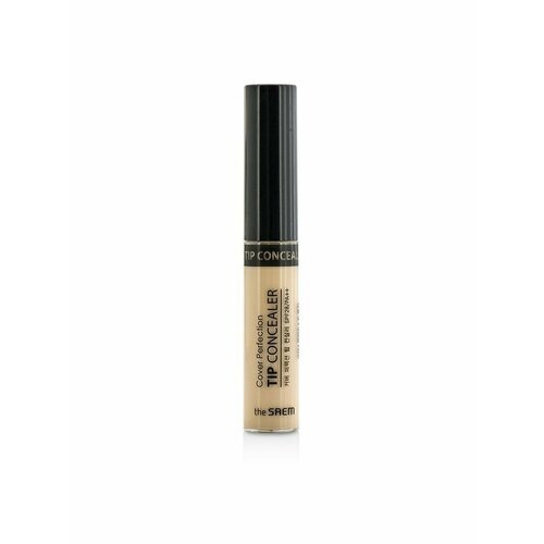 Консилер 01, 1 мл, Cover Perfection Tip Concealer 01 Clear Beige, THE SAEM, 8806164156063