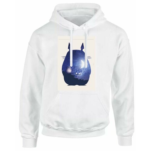 фото Худи goodbrelok, размер 48, белый