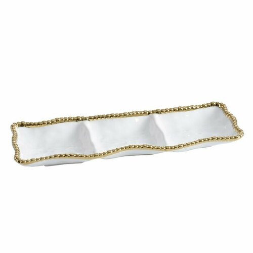 Блюдо сервировочное тройное Pampa Bay GS