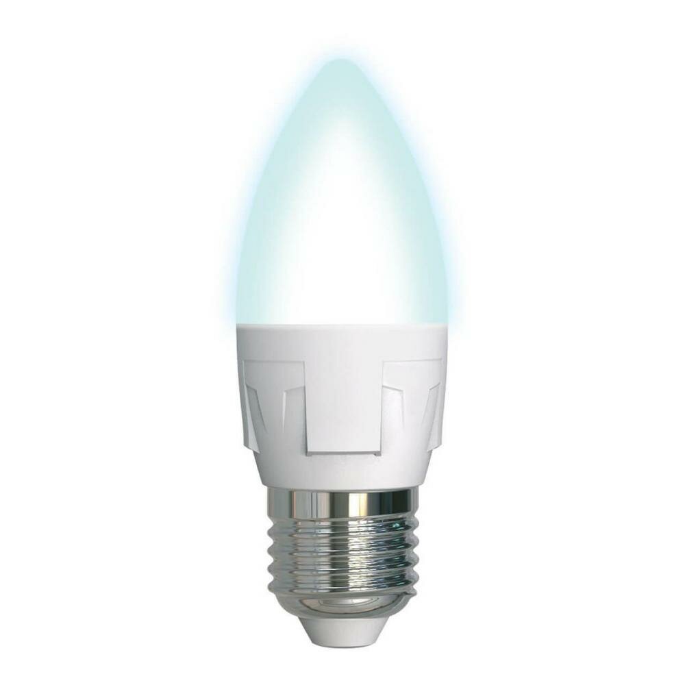 Лампа светодиодная Uniel UL-00002412, E27, C37, 7 Вт, 4000 К - фотография № 12
