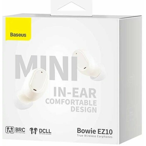 Наушники Baseus Bowie EZ 10 (A00054300226-Z1) white