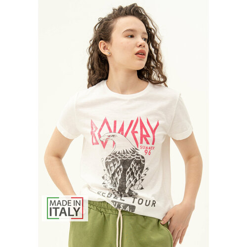 Футболка Bowery NYC, размер XS, белый