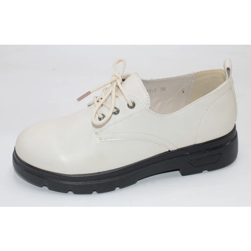 фото Полуботинки , размер 37, экрю нет